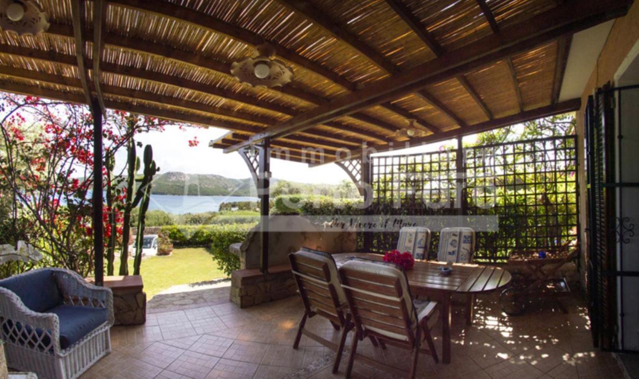 13A - Porto Mannu Bilocale Prima Fila Con Splendida Vista Sul Mare Villa Palau Eksteriør bilde