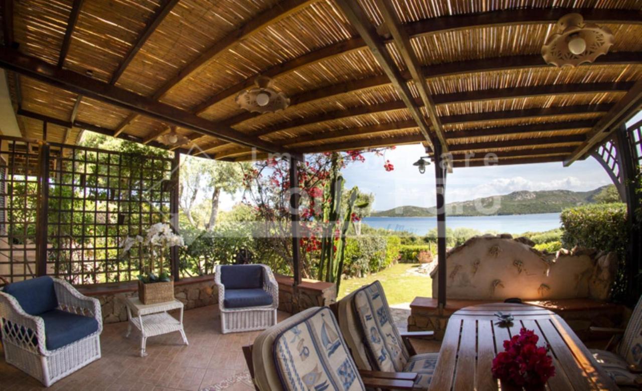 13A - Porto Mannu Bilocale Prima Fila Con Splendida Vista Sul Mare Villa Palau Eksteriør bilde